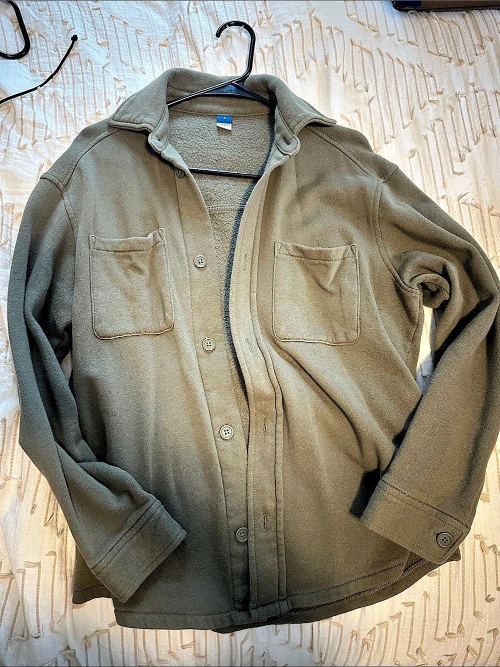 Old Navy Utility Shirt Jacket Green Size Small